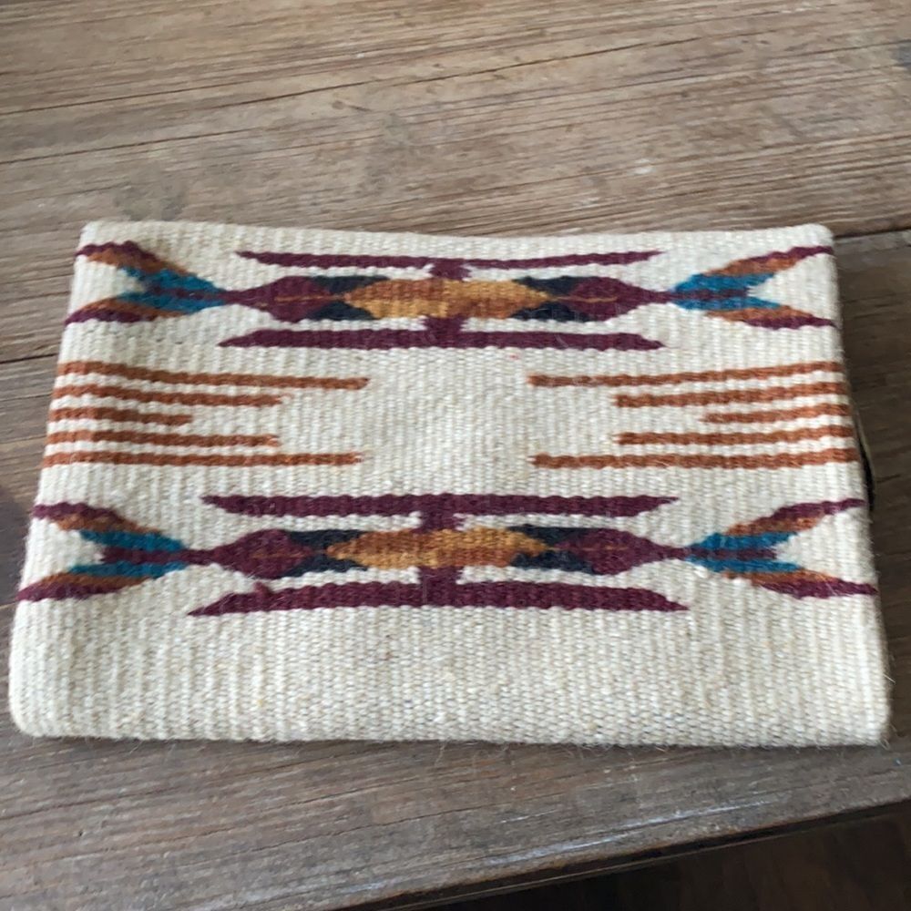 Wool Clutch Purse